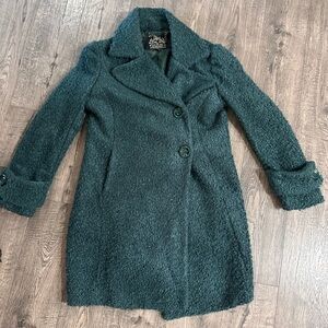 Blanc Noir Teal Teddy Jacket